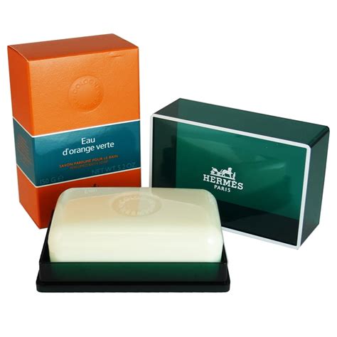 hermes eau d'orange verte soap